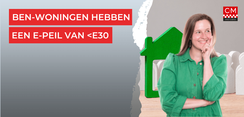 BEN-woningen hebben een een E-peil van